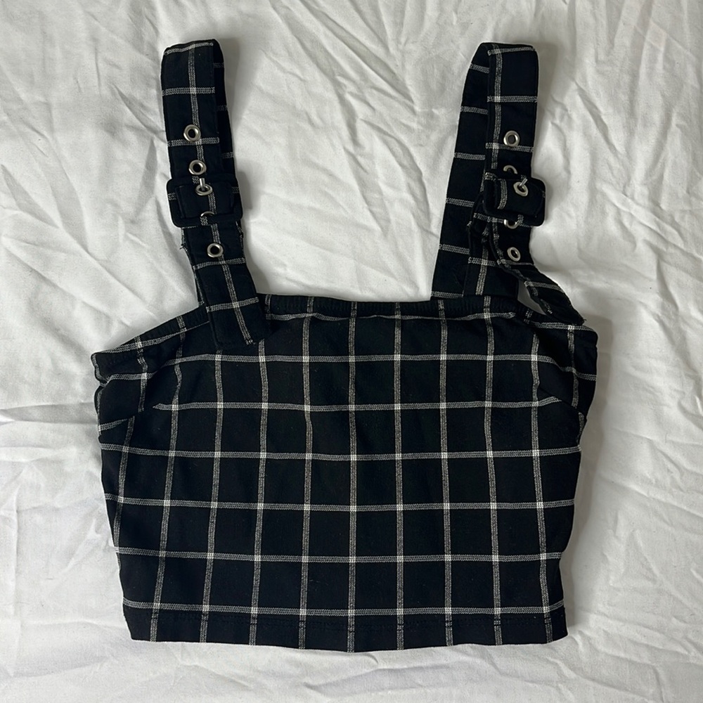 Forever 21 - Plaid Crop top